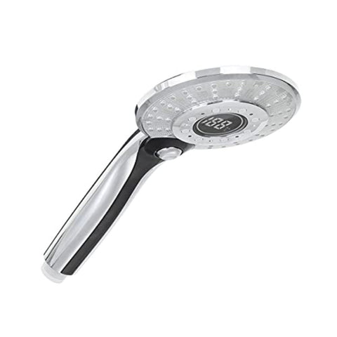 Pommeau de Douche LED, Douchette de Douche LED 3 Couleurs Contrôle de la température Douchette à Main avec Affichage de Température Digital Économie d'eau Douche 3 Modes
