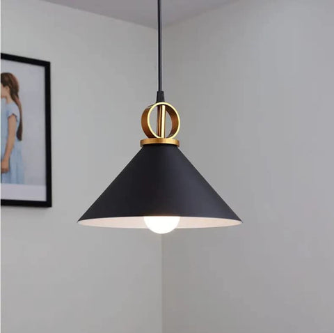 Lustre Industriel, Lampe à Suspension Rétro en Métal Noir E27 Lampe Suspension Industrielle, Lustre LED Moderne Simple Suspension Luminaire Créatif Antique pour Cuisine Salon Chambre