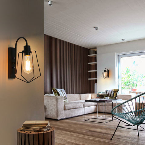 Applique Murale Vintage pour l'intérieur, E27 Applique Murale Industrielle Applique de Couloir pour Bar,Convient pour Les Chambres, Les Restaurants, Les Cafés, Les Couloirs