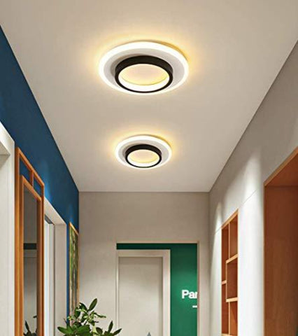 Plafonnier LED, Lampe de plafond nordique 23W pour Couloirs Salon Chambre à coucher