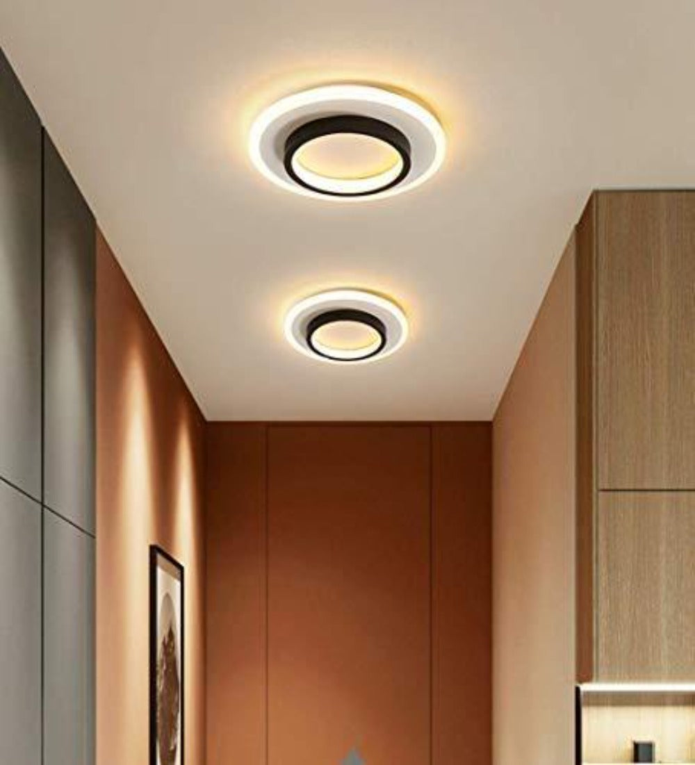 Plafonnier LED, Lampe de plafond nordique 23W pour Couloirs Salon Chambre à coucher