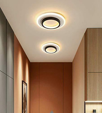 Plafonnier LED, Lampe de plafond nordique 23W pour Couloirs Salon Chambre à coucher