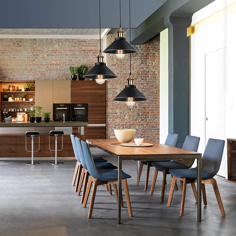Lustre Industriel Vintage 3 Lumiere Suspension Industrielle Design Vintage Industriel Lustre Plafond Industriel E27