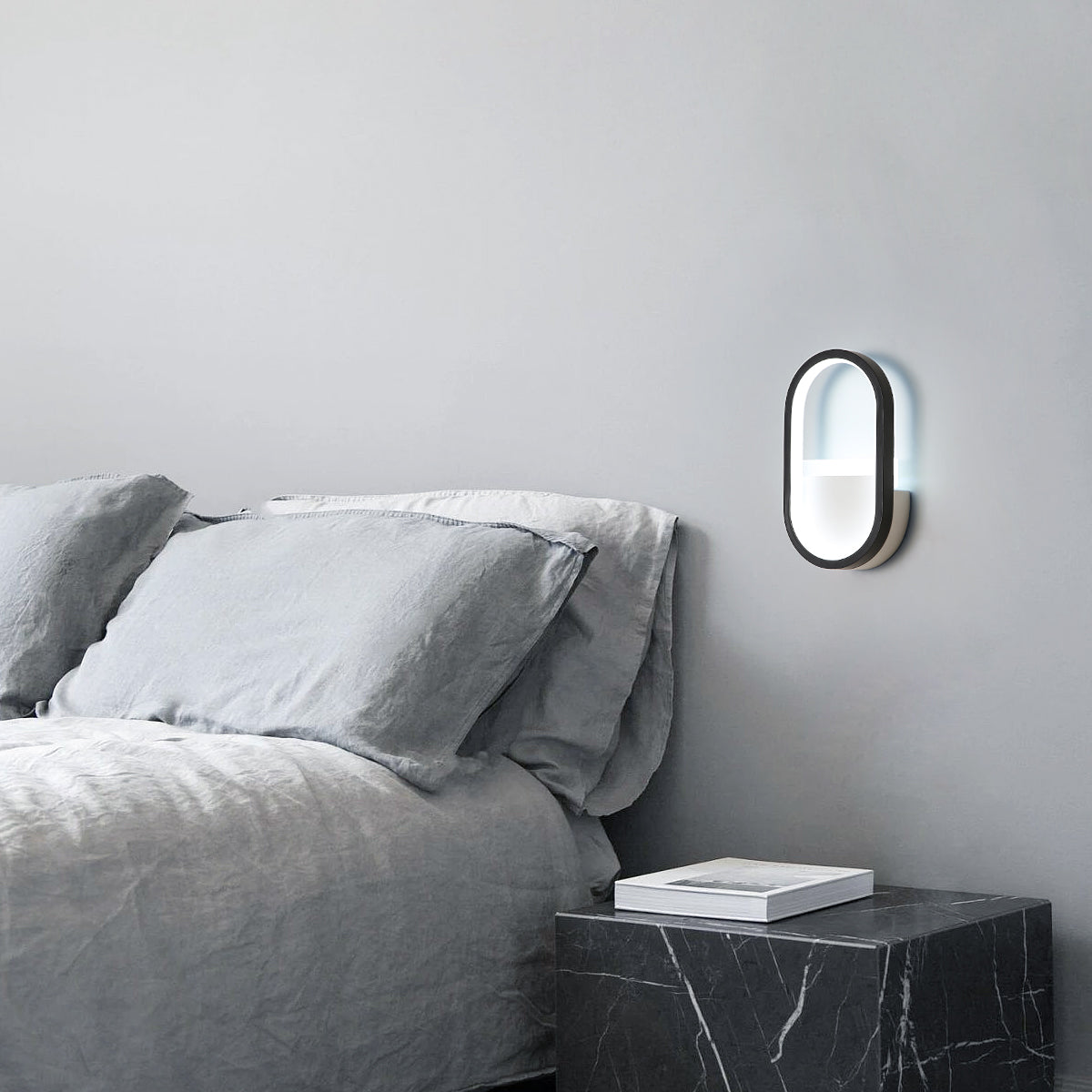 Applique Murale LED Moderne, 3000K, 4000K, 6000K Lampe Murale 