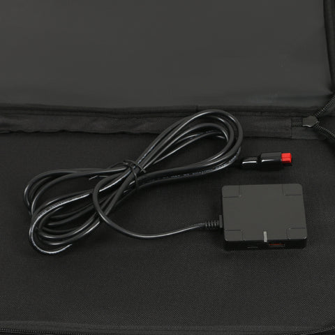 Panneau Solaire 100W pour Centrale électrique, Charge Solaire Portable Charge Rapide USB A QC3.0 PD 45W Ports DC USB-C IP65 IP65 pour Le générateur Solaire/Puissance, Ordinateur Portable, iPads