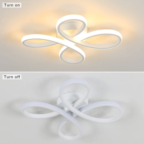 Diagramme de l'effet lumineux du plafonnier