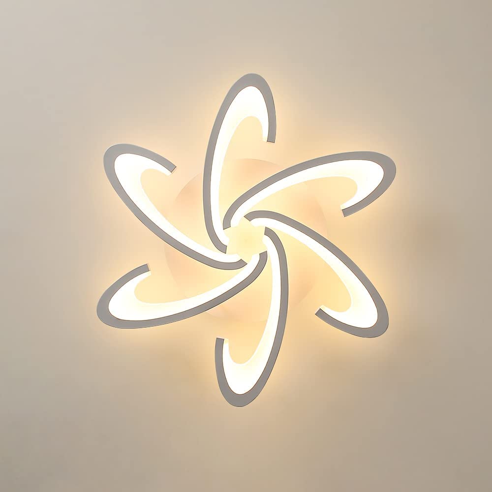 LED Plafonnier Moderne Dimmable Avec Télécommande 54W