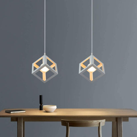 Lustre Suspensions Vintage Industrielle E27