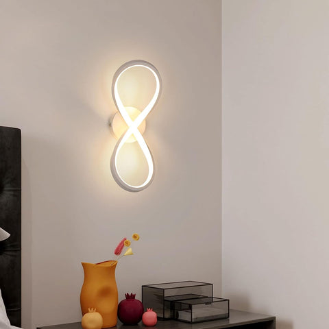 Plafonnier LED Design moderne Blanc Chaud 3000K Lampe de Plafond Pour salon chambre à coucher salle à manger bureau Blanc