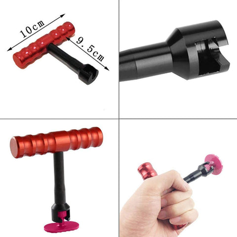 Outils débosselage Sans Peinture,Outils de Réparation de Dents pour Carrosserie Automatique,Paintless Carrosserie Outils Kits