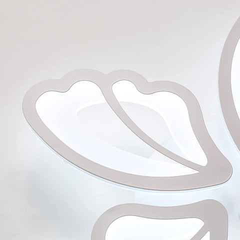 Plafonniers à LED, Lampe de Plafond moderne 36W, lumière blanche froide 3500LM 6000K pour salon, chambre et couloir (5 plafonniers en acrylique)