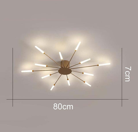 Tableau des tailles de plafonnier