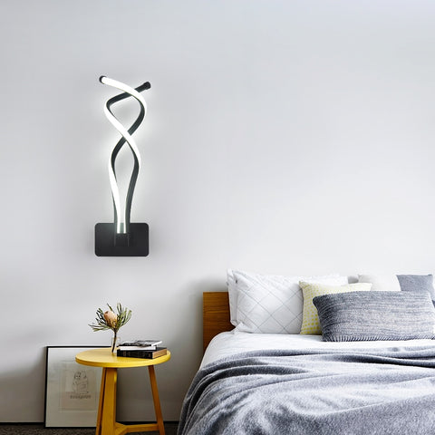 LED Applique Murale, Lampe Murale chevet 13W, Luminaire Mural aluminium pour Chambre Salon Escalier Couloir