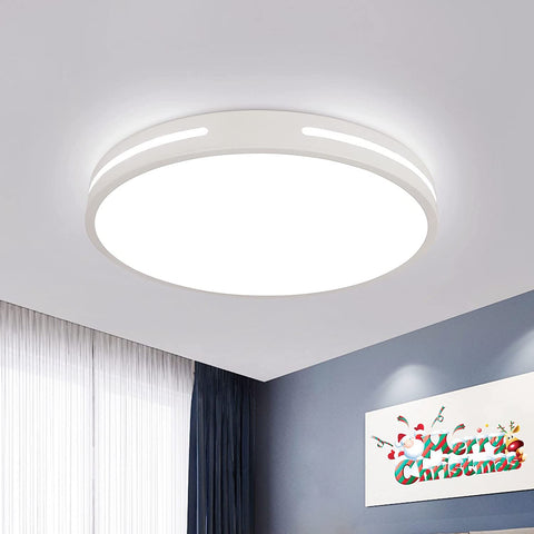 Plafonniers LED, Lampe de plafond Moderne Simple, Diamètre 30 cm Blanc 6500K