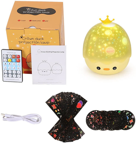 Veilleuse Projecteur Etoile, Rotation 360° Musicale Veilleuse + Minuterie + Télécommande + 6 Films de Projection, Veilleuse Enfant Lampe, pour Halloween, Noël, Fêtes, Cadeau Bebe Fille Garcon