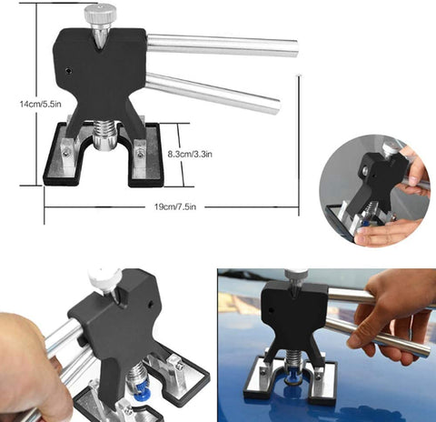 Outils débosselage Sans Peinture,Outils de Réparation de Dents pour Carrosserie Automatique,Paintless Carrosserie Outils Kits