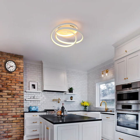 Plafonnier LED Design moderne Rond Lampe de Plafond 40W