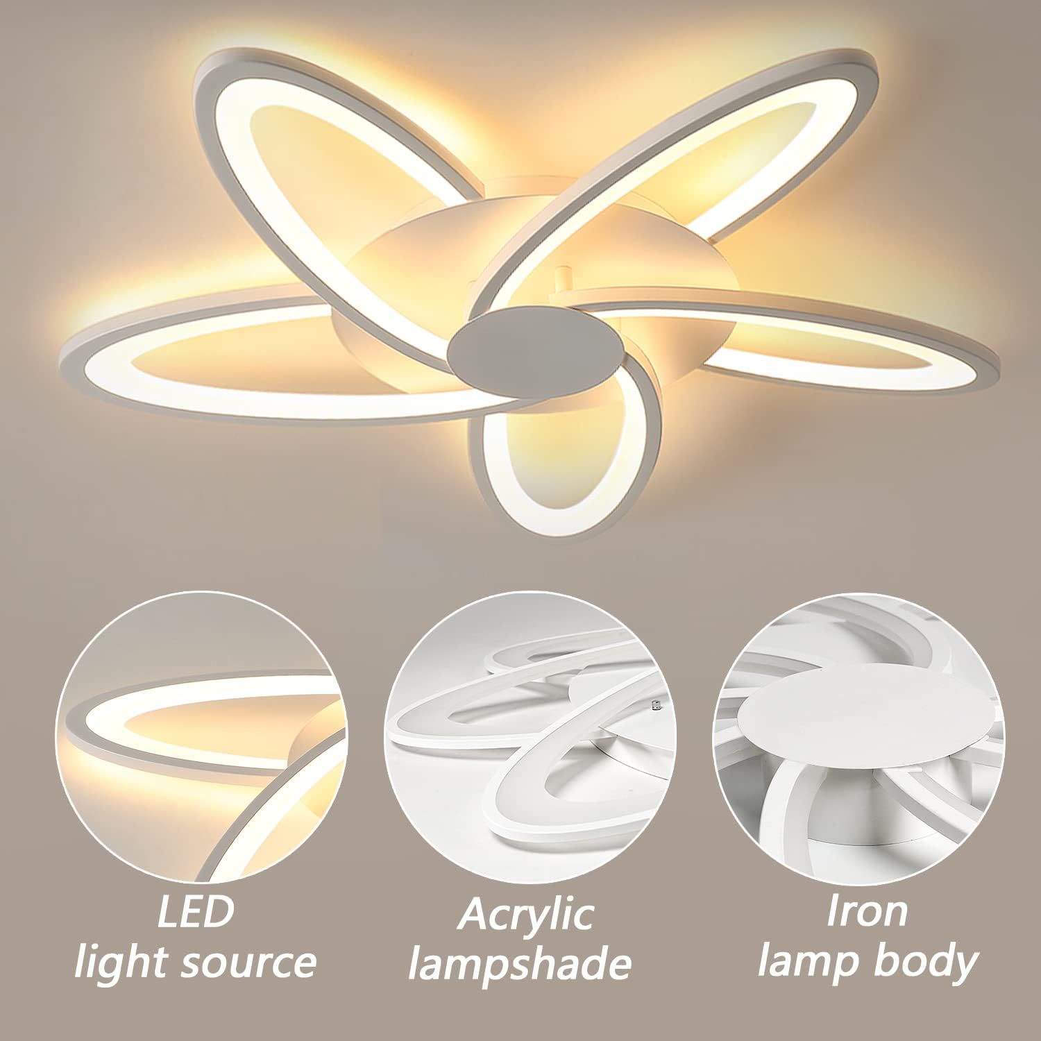 Détail du plafonnier