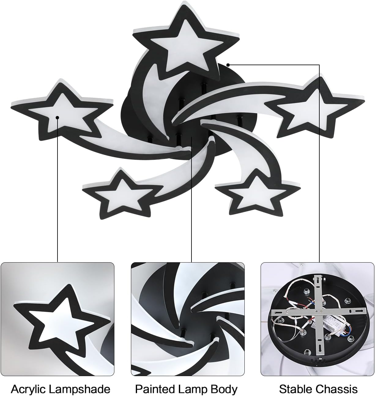 Détail du plafonnier