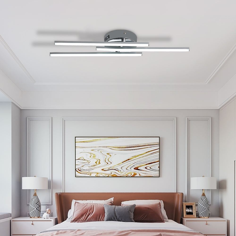 Plafonnier LED Moderne, Lampe de Plafond, 18W LED intégrées