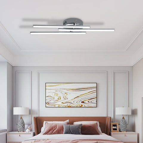 Plafonnier LED Moderne, Lampe de Plafond, 18W LED intégrées