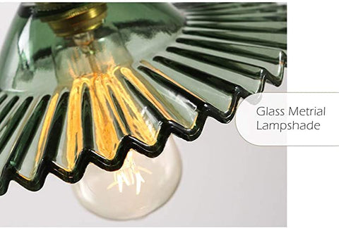 E27 Industrielle Vintage Verre Suspensions Luminaire Retro Plafonnier Luminaire Verre Retro Suspensions Luminaires Industrielle Eclairage de Plafond Suspensions Plafonniers Luminaire(sans ampoules)