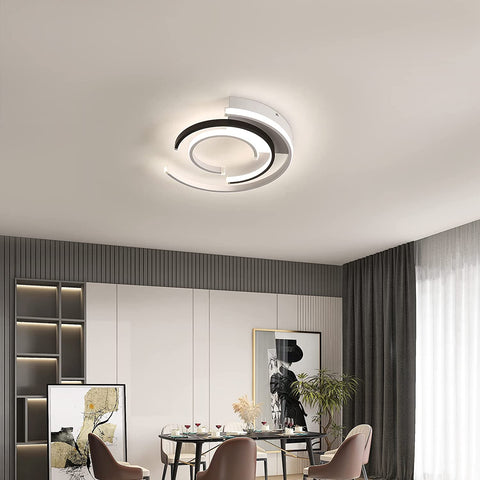 Dimmable Plafonnier LED avec Télécommande 36W Plafonnier LED Moderne 41cm Chambre à Coucher Plafonniers pour Maison Bureau Chambre Salon Cuisine Balcon Couloir, 3000-6000K