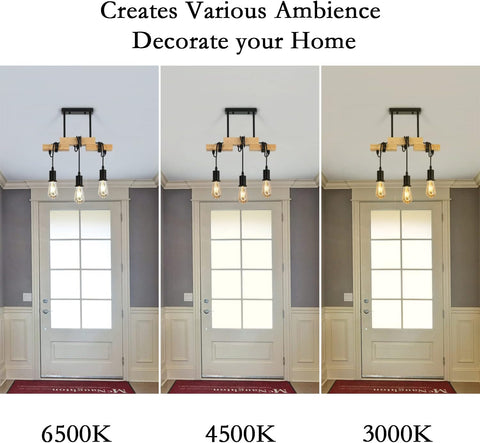 Diagramme de l'effet lumineux du lustre