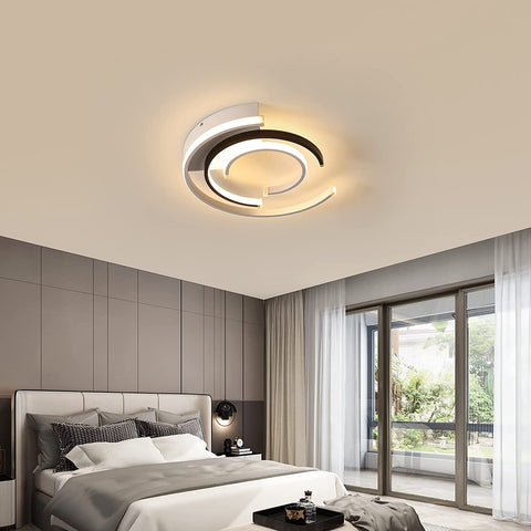 Dimmable Plafonnier LED avec Télécommande 36W Plafonnier LED Moderne 41cm Chambre à Coucher Plafonniers pour Maison Bureau Chambre Salon Cuisine Balcon Couloir, 3000-6000K