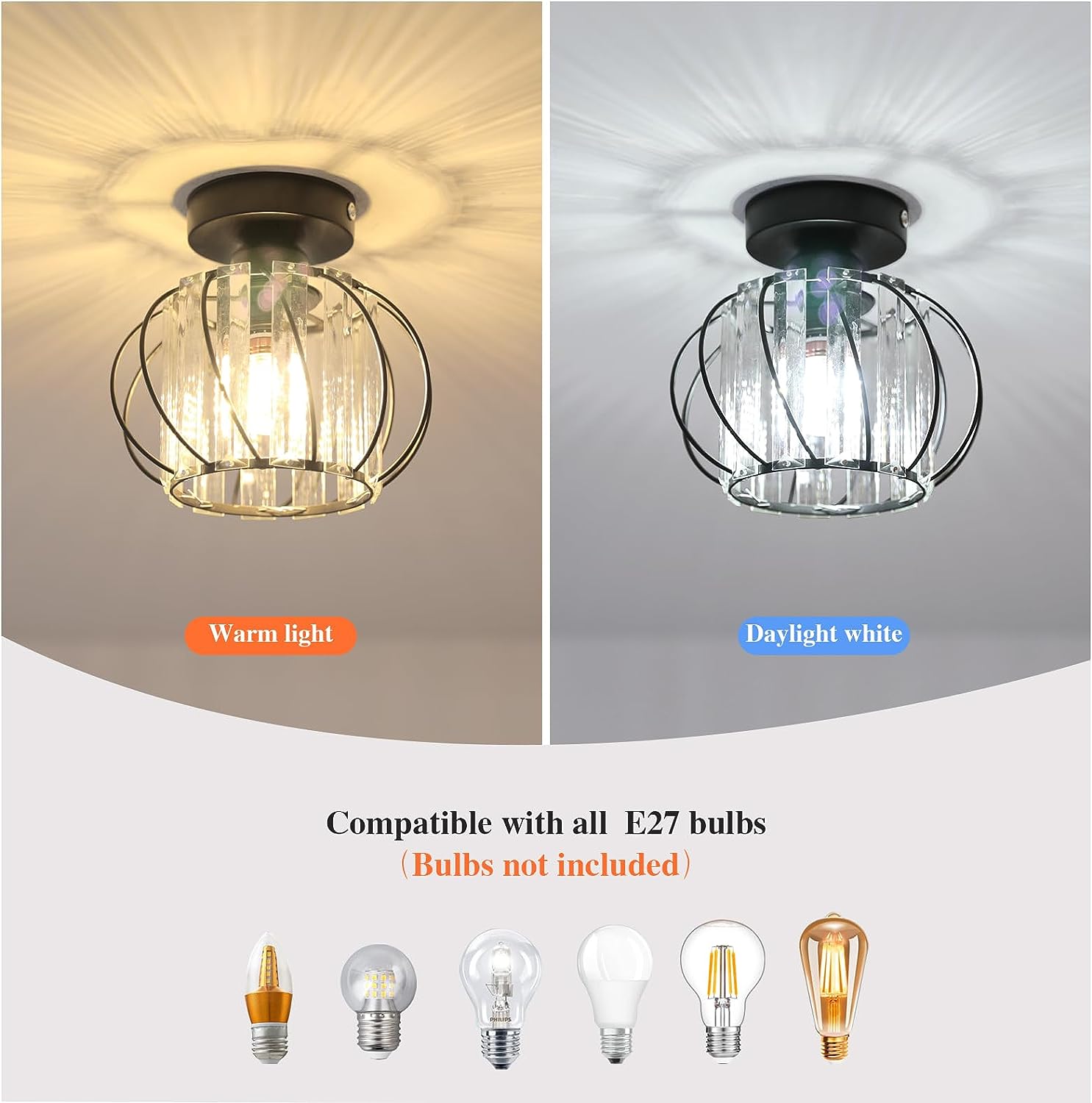 Diagramme de l'effet lumineux du plafonnier