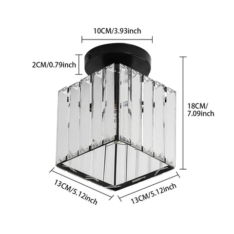 Tableau des tailles de plafonnier