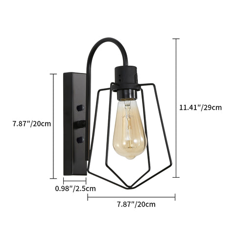 Applique Murale Vintage pour l'intérieur, E27 Applique Murale Industrielle Applique de Couloir pour Bar,Convient pour Les Chambres, Les Restaurants, Les Cafés, Les Couloirs