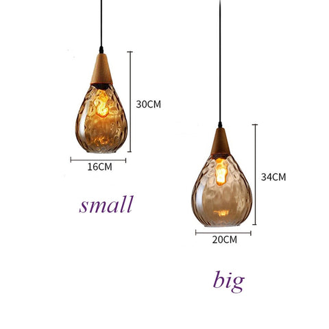 Simple Creative Personnalité Lustre Modèle D'eau Pendentif En Verre Lampe Moderne E27 Suspension Pour Restaurant Bar Salon